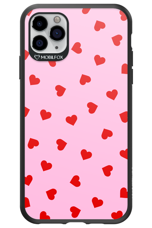 Sprinkle Heart Pink - Apple iPhone 11 Pro Max