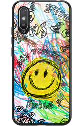 Crayon Smiley Colorful - Xiaomi Redmi 9A