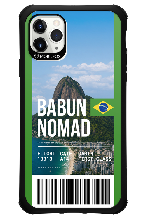 BABUN NOMAD (fly ticket) 2.0 - Apple iPhone 11 Pro Max