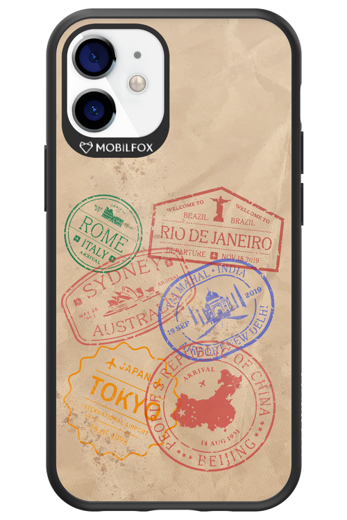 Travel Stamps 2.0 - Apple iPhone 12 Mini
