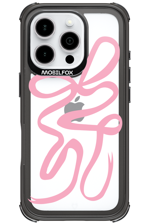 Pink Bow - Apple iPhone 16 Pro