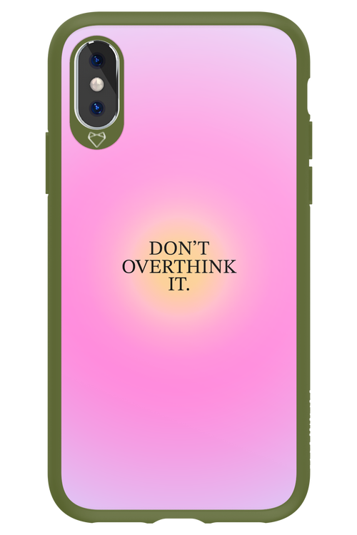 Don't Overthink It - Apple iPhone X