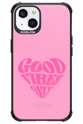 Good Vibes Heart - Apple iPhone 13