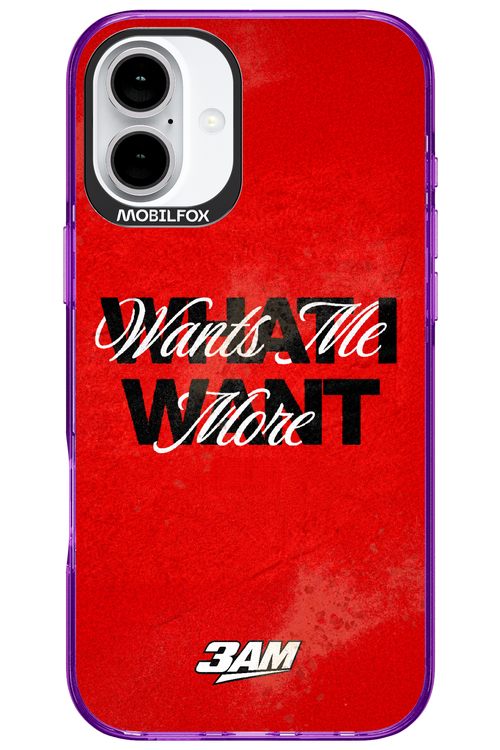 WHAT I WANT 2.0 - Apple iPhone 16 Plus