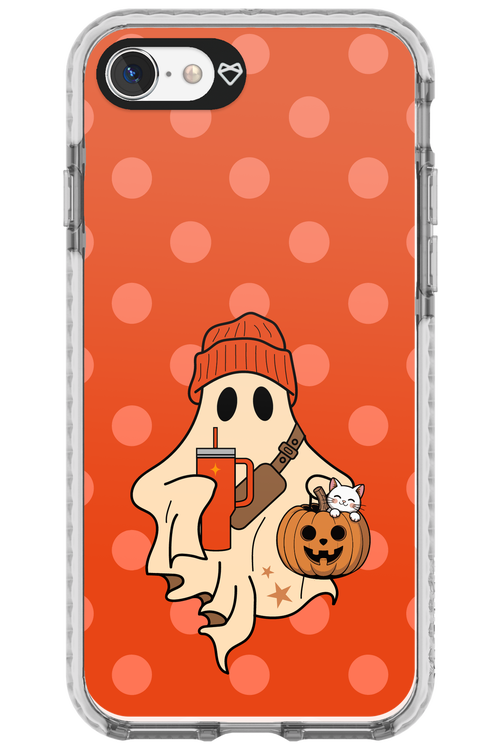 Ghost Girl (Orange) - Apple iPhone SE 2022
