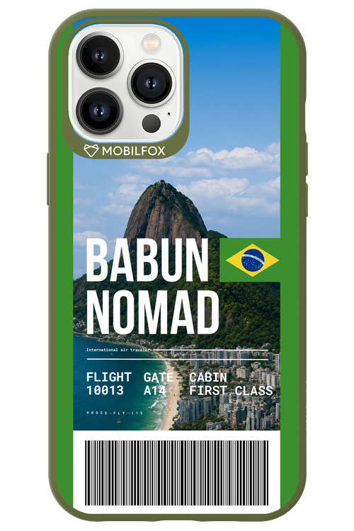 BABUN NOMAD (fly ticket) 2.0 - Apple iPhone 13 Pro Max
