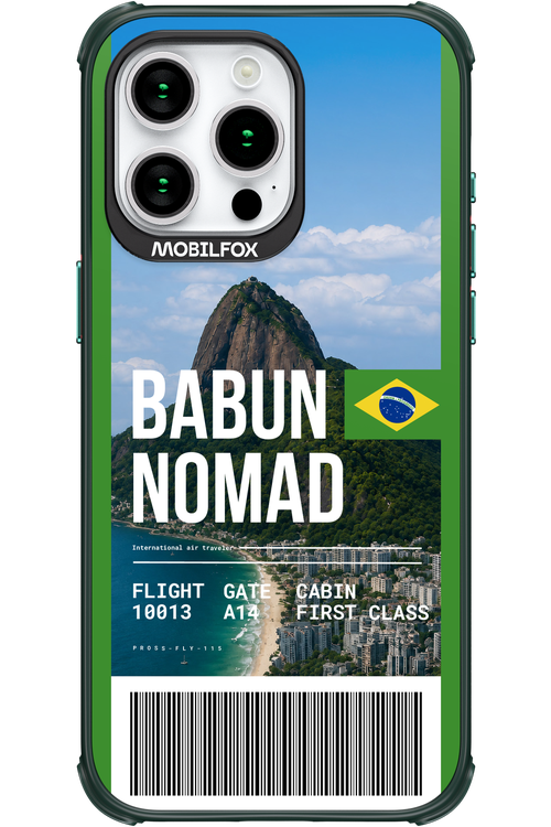 BABUN NOMAD (fly ticket) 2.0 - Apple iPhone 15 Pro Max