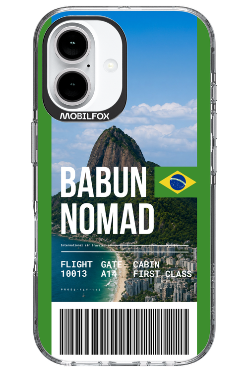 BABUN NOMAD (fly ticket) 2.0 - Apple iPhone 16