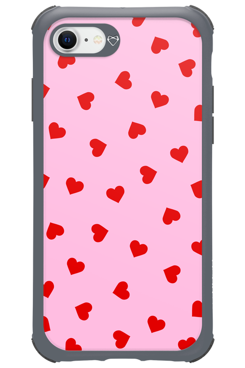 Sprinkle Heart Pink - Apple iPhone 7