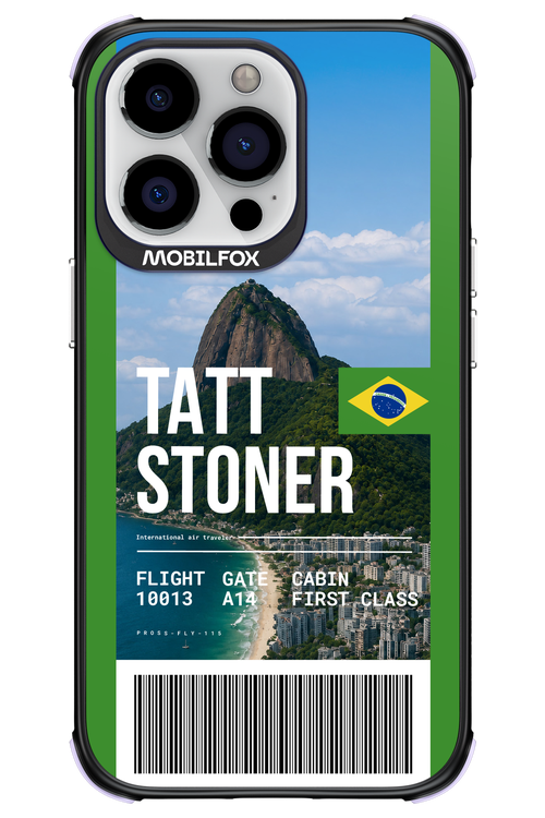 TATT STONER (fly ticket) 2.0 - Apple iPhone 13 Pro
