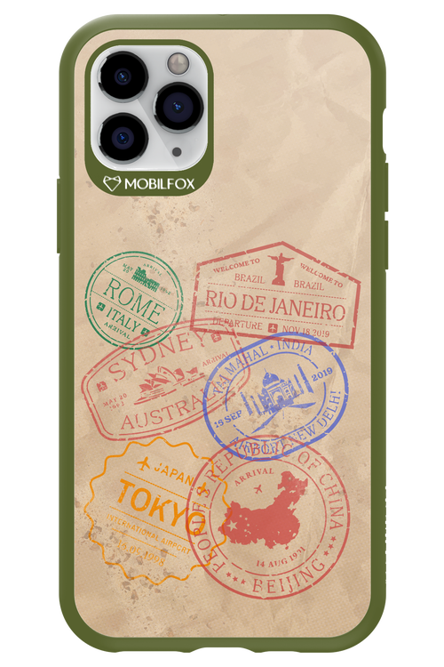 Travel Stamps 2.0 - Apple iPhone 11 Pro