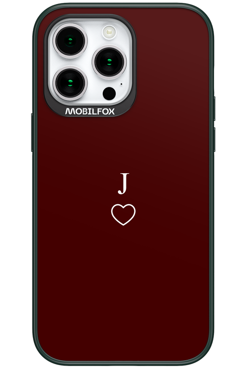 J Burgundia 2.0 - Apple iPhone 15 Pro Max