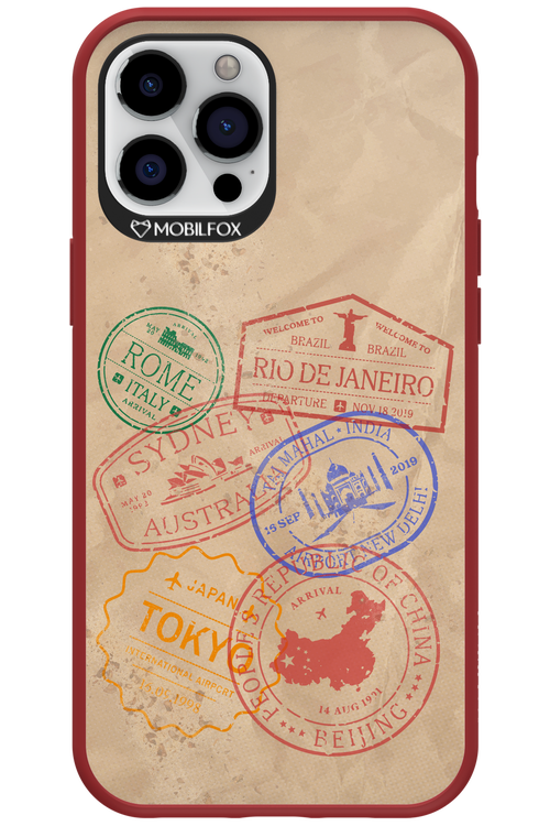 Travel Stamps 2.0 - Apple iPhone 12 Pro Max