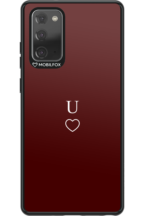 U Burgundia 2.0 - Samsung Galaxy Note 20