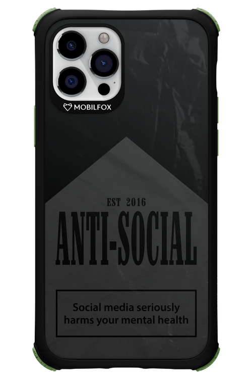 ANTI-SOCIAL (BLVCK) 2.0 - Apple iPhone 12 Pro
