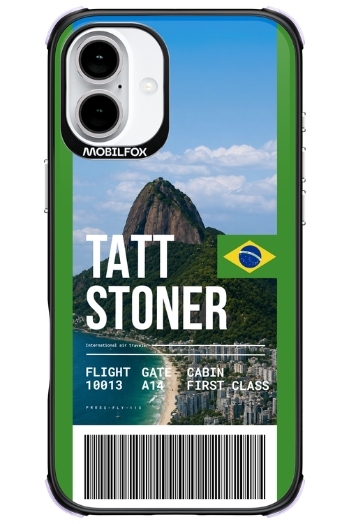 TATT STONER (fly ticket) 2.0 - Apple iPhone 16 Plus