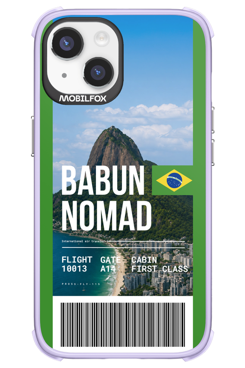 BABUN NOMAD (fly ticket) 2.0 - Apple iPhone 14