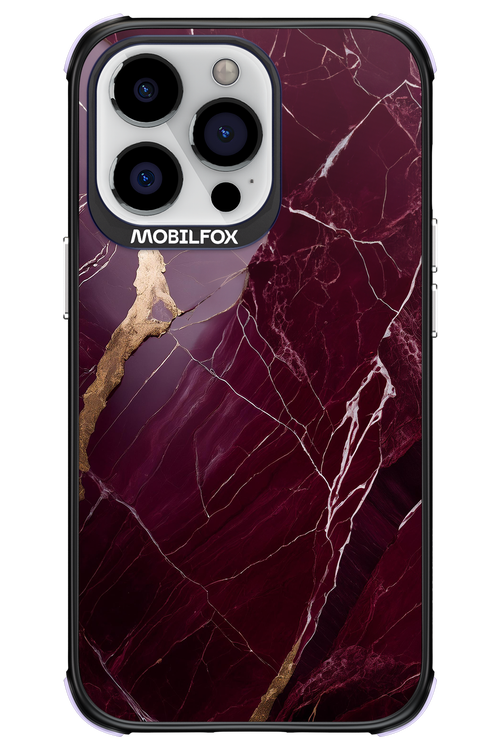 Burgundy Marble - Apple iPhone 13 Pro