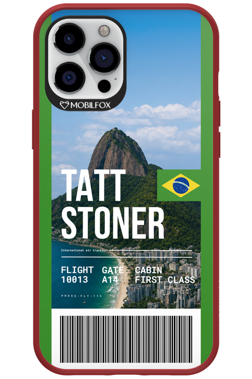TATT STONER (fly ticket) 2.0 - Apple iPhone 12 Pro Max