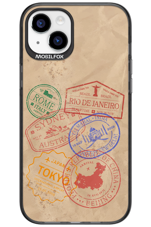 Travel Stamps 2.0 - Apple iPhone 15 Plus