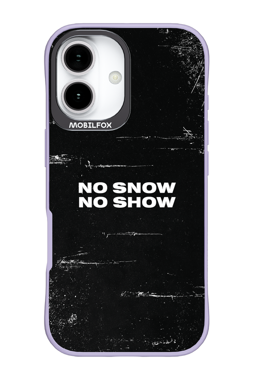 No snow, no show - Apple iPhone 17