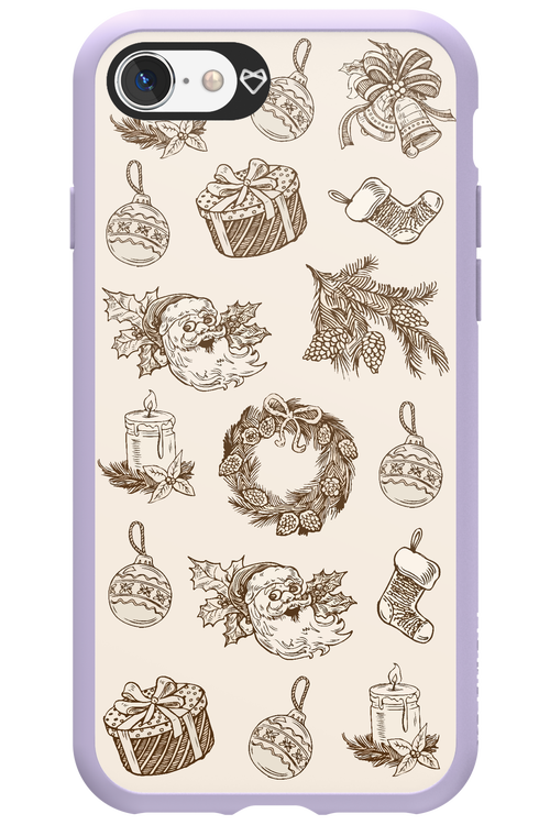 Christmas Paper - Apple iPhone SE 2022