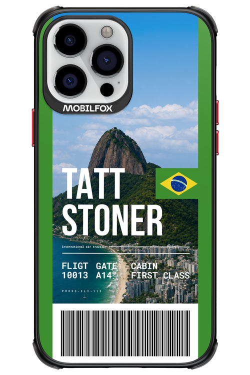 TATT STONER (fly ticket) 2.0 - Apple iPhone 13 Pro Max