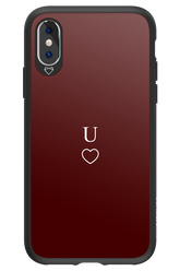 U Burgundia 2.0 - Apple iPhone X