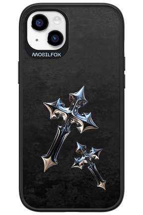Chrome Crosses 2.0 - Apple iPhone 14 Plus