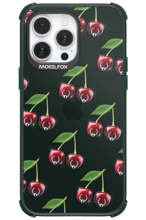 Spicy Cherries Transparent - Apple iPhone 14 Pro Max