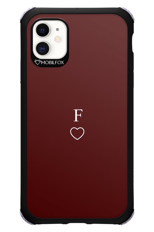 F Burgundia 2.0 - Apple iPhone 11