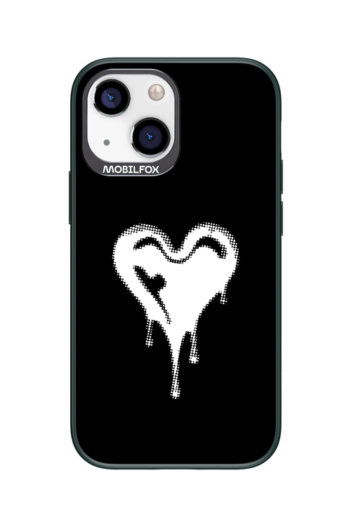 Heart Black - Apple iPhone 13 Mini