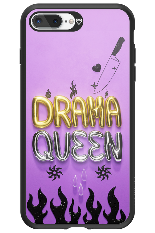 Drama Queen Purple - Apple iPhone 8 Plus