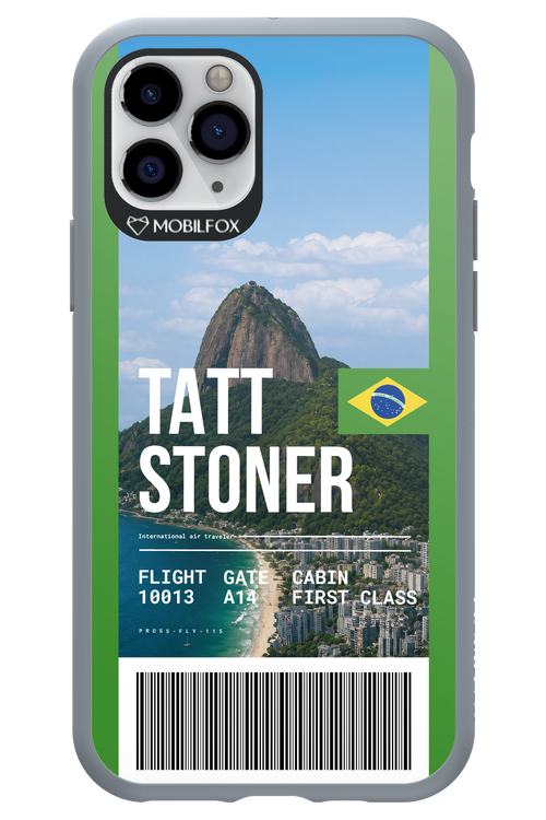 TATT STONER (fly ticket) 2.0 - Apple iPhone 11 Pro