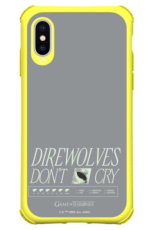 Direwolves Don’t Cry - Apple iPhone XS