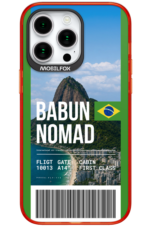 BABUN NOMAD (fly ticket) 2.0 - Apple iPhone 15 Pro Max