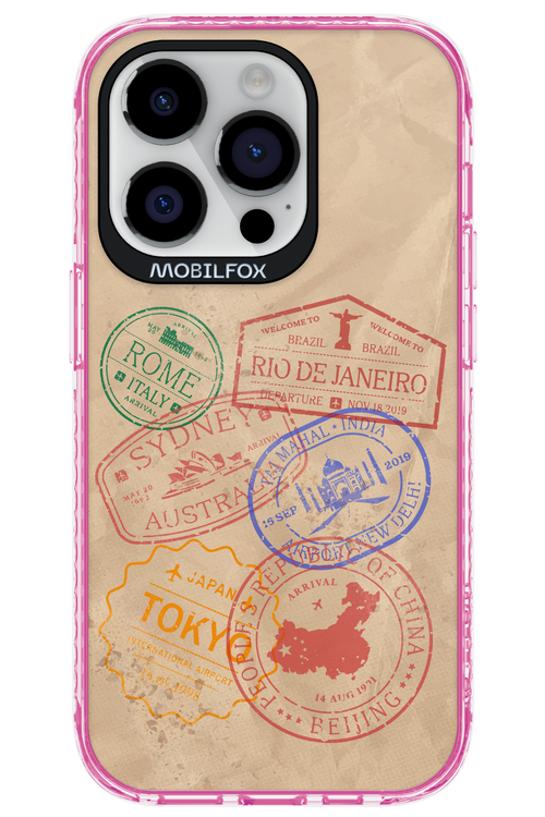 Travel Stamps 2.0 - Apple iPhone 14 Pro