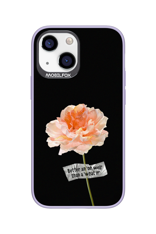 Flower Black - Apple iPhone 13 Mini