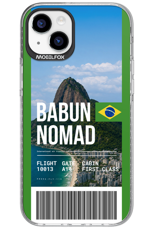 BABUN NOMAD (fly ticket) 2.0 - Apple iPhone 15 Plus
