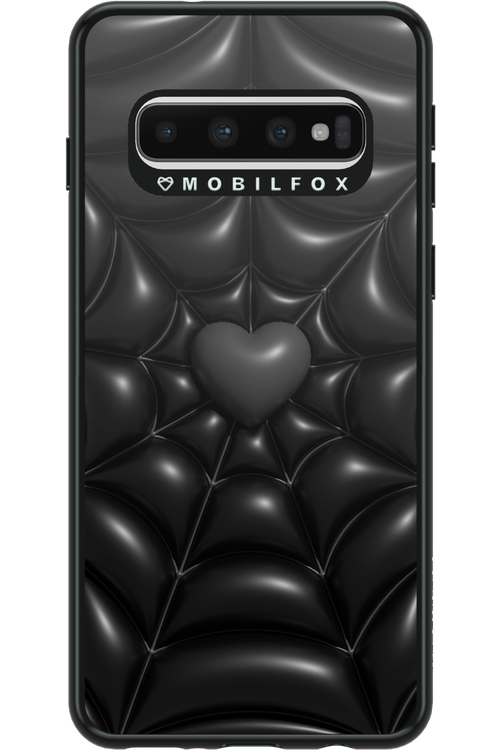 Black Spider Heart - Samsung Galaxy S10