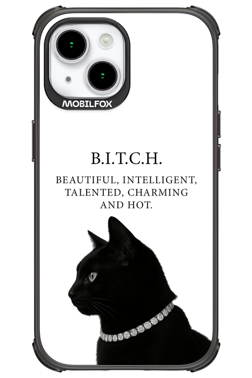 B. i. t. c. h. - Apple iPhone 15