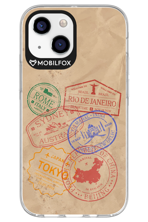 Travel Stamps 2.0 - Apple iPhone 13 Mini
