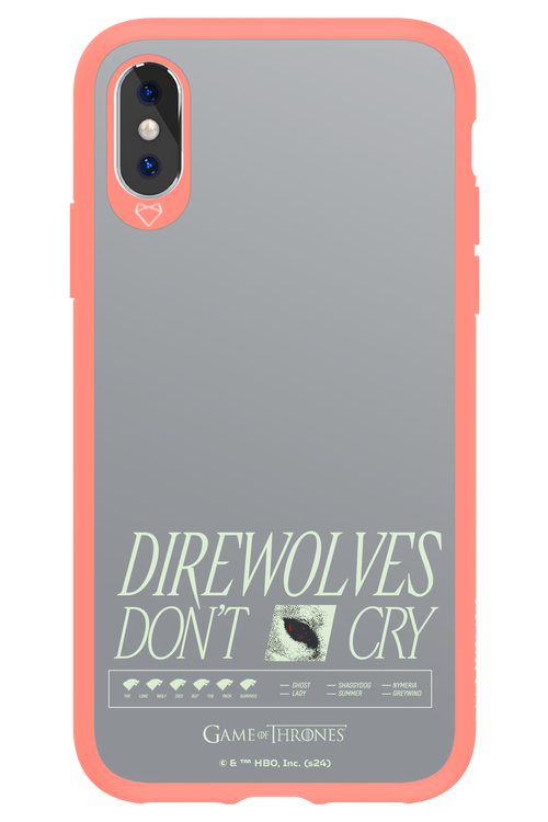 Direwolves Don’t Cry - Apple iPhone X