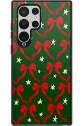 Bow & Stars (Green) - Samsung Galaxy S22 Ultra