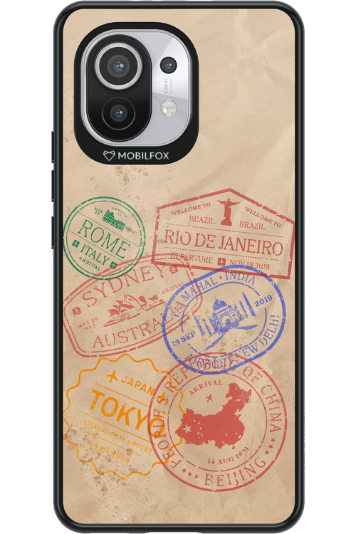 Travel Stamps 2.0 - Xiaomi Mi 11 5G