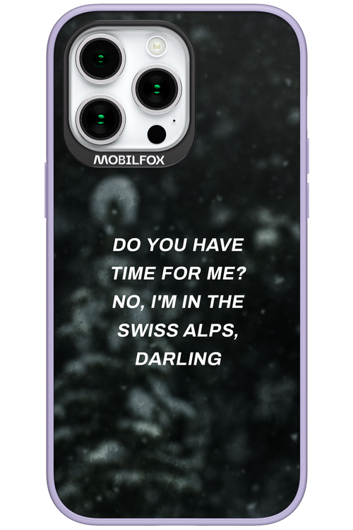 Swiss Alps - Apple iPhone 15 Pro Max