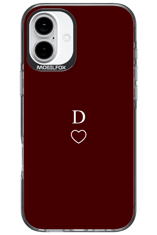 D Burgundia 2.0 - Apple iPhone 16 Plus
