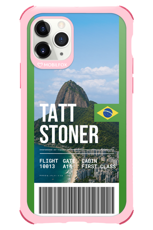 TATT STONER (fly ticket) 2.0 - Apple iPhone 11 Pro
