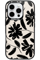 Monochrome Flowerss - Apple iPhone 16 Pro