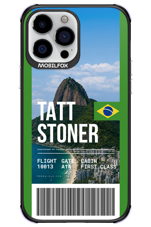 TATT STONER (fly ticket) 2.0 - Apple iPhone 13 Pro Max